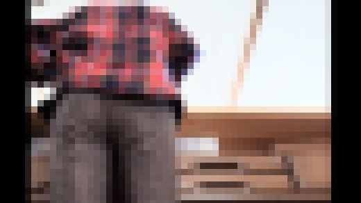 斜め下からのアングルでゆっくりお尻を・・・　サンプル画像2