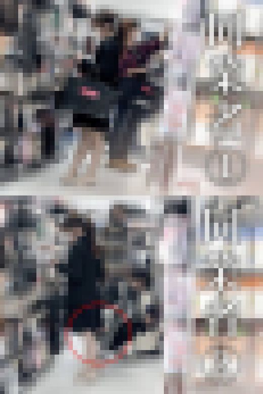 【5人の同業者が大集結】覗かれまくる美人OL、悪夢の4分間編 【禁断の逆さ撮り】 サンプル画像2