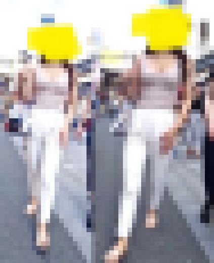 ロン爺の4Kピタパン女576 めちゃくちゃ透けてるお姉さんとその友達の巨乳姉さん サンプル画像2