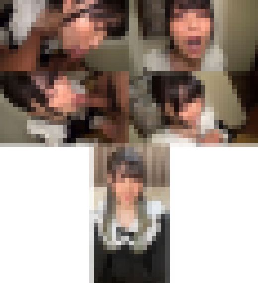 個撮)ゴシック系フェラ好き娘【Fカップ柔乳】濃厚ヨダレが絡みつく絶妙バキュームフェラ【口内発射】　サンプル画像3