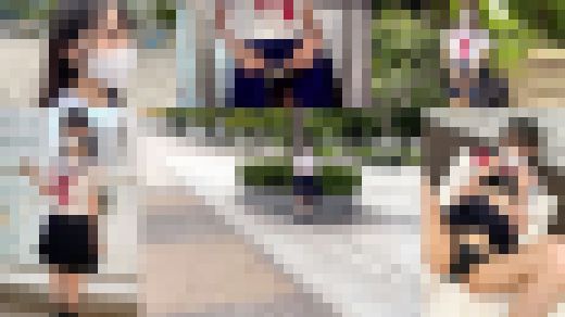 使用期間2年【個人撮影】進学校に通うリボン付き黒パンツちゃん(偏差値60)_隠れ巨乳の真面目系制服女子とのハメ撮り映像配信　サンプル画像1