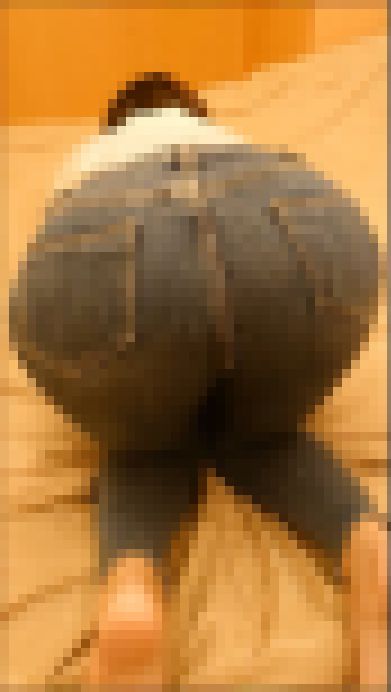 【尻百景】性欲掻き立てる健康的エロムチジーンズの女４　サンプル画像1
