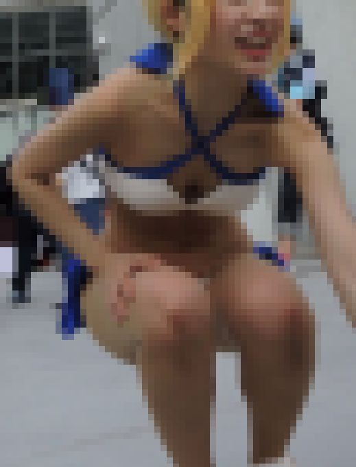 コスプレ2017夏へそが特徴的？ワキ見せ細い腕脚体【動画】イベント編 3830と3831セット販売　サンプル画像1