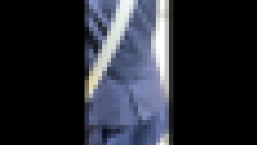 人違いで6名がかりの集団痴漢に遭った制服K。胸モロ出し、大股開きで手マンされてボコボコ蠢く綿パンツ。　サンプル画像3