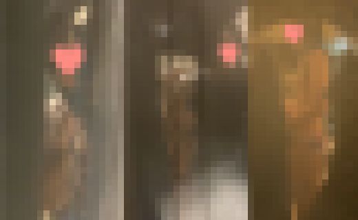 ミスコン女子大生、ベール一枚隔ててパイパン全裸でくつろぐ　サンプル画像2