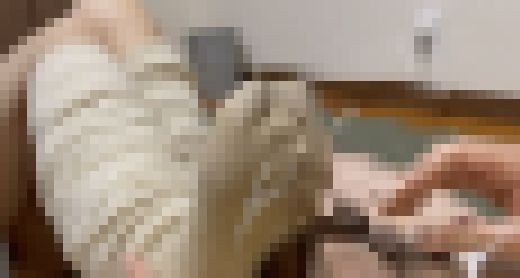 汗で凄く臭くなって汚れだルーズソックスで足コキぶっかけ(〃ω〃) サンプル画像2
