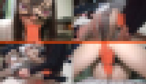 黒部屋【1】まいちゃんなつきちゃんが電マ初体験！オマ○コくぱぁ～からの巨根ディルドフェラ！お友達の前でまさかの交互エッチ！　サンプル画像2
