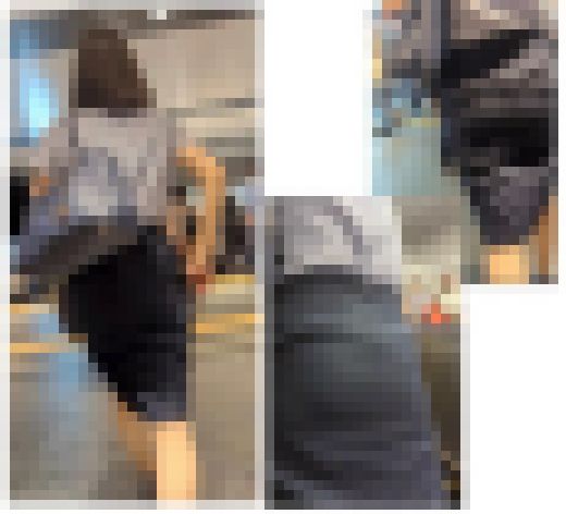 2人の魅力的な夏服タイトスカートOL…衝撃の階段登り！　サンプル画像2