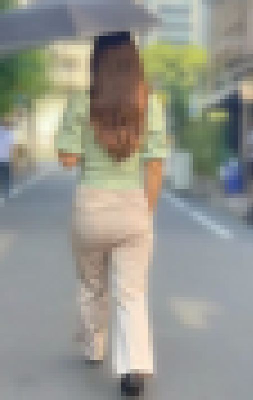 肉感寸胴エロボディと安産型のデカケツ！ヘビー級のジューシー爆尻をプルンとさせて男を誘惑！下品なパンツスーツお姉さん編　サンプル画像3