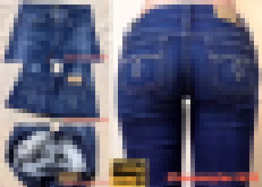 【フルHD 超高画質】激アツ!素人モデル❤超エロ尻🔞moussyパウダースキニーデニム　サンプル画像1