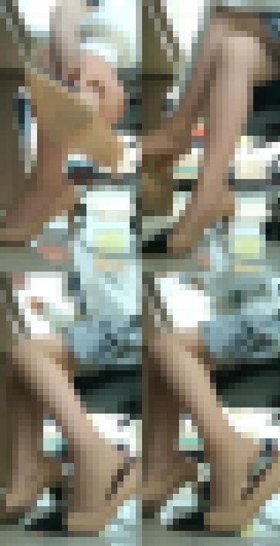 高画質セット 職場の臭すぎる蒸れパンストOL サンプル画像2