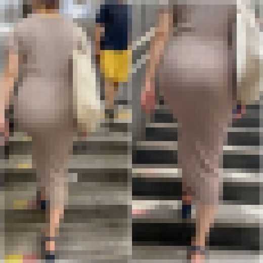 《４K・高画質》「大きなお尻のアラサーOL」　サンプル画像1