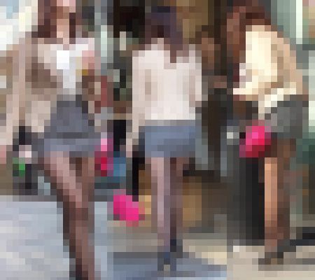 【FHD高画質】黒パンストにパンツラインのピタ尻OL サンプル画像1