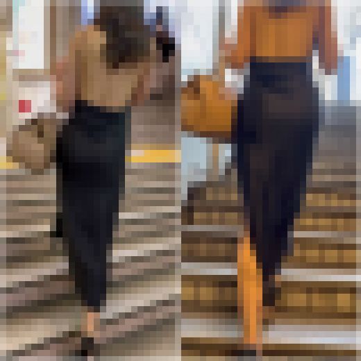 《4K・高画質》「背中をぱっくり開けたファッションのGAL」 サンプル画像1