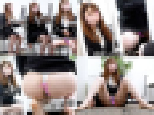 剛毛部下が禁断の見せつけ。純白透けパンの中はまるで異世界でした。会議中に大胆開脚&美乳丸出し【OL/美尻/Tバックパンチラ】 サンプル画像1