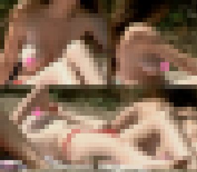 【フルHD】海水浴場で突然ブラを外して!26 ノーブラ巨乳 サンプル画像1