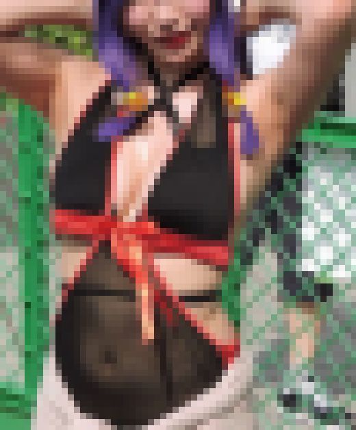 形の良いおっぱい谷間にフル勃起!透け透けコスプレ2018夏【動画】イベント編 4801と4804セット販売 サンプル画像3