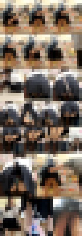 《2本セット》ハイリスク前方めくり美●女＋逆さの瞬間撮り,めくり,バレるTバック学生＝鬼畜スカートめくり2セット　サンプル画像3