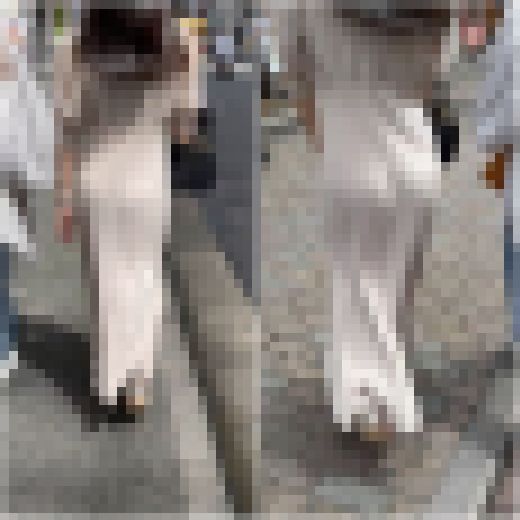 《４K・高画質》「歩くと揺れ動くワンピースの裾とお尻のお肉　美人お嬢様」　サンプル画像2