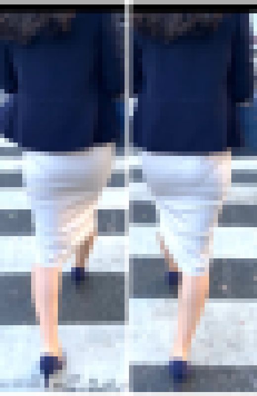 【再販】長編：清楚キャリアウーマンが都会をピッタリとしたタイトスカートで綺麗なウォーキングで魅了させる闊歩シーン【21】　サンプル画像2