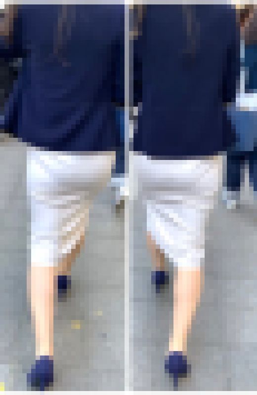 【再販】長編：清楚キャリアウーマンが都会をピッタリとしたタイトスカートで綺麗なウォーキングで魅了させる闊歩シーン【21】　サンプル画像3