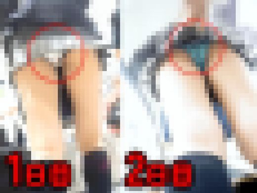 【19分2種】170cm級長身派手髪ギャルの鮮やかなP逆さ　サンプル画像2