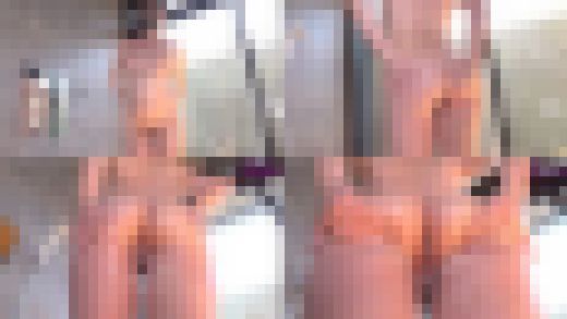 巨乳娘の露天風呂入浴・温泉女子ひとり旅（2）シャワーシーン、自分でエッチな乳首弄り編　サンプル画像3