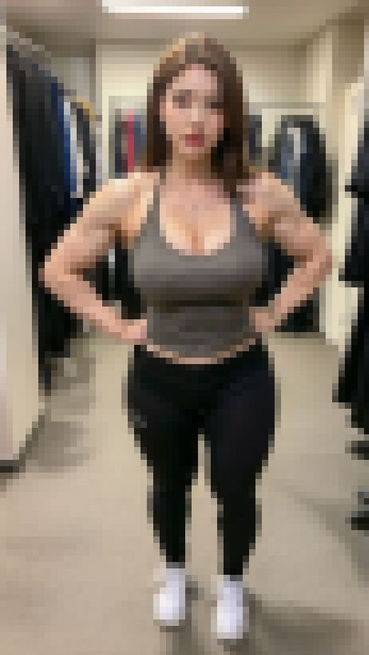 【30代】ピタピタレギンスの爆乳ママ!興奮度MAX サンプル画像1