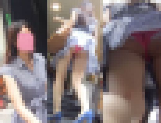 高画質パンチラ333　怒涛の13人パンチラ！　セクシーワンピのJDちゃん　サンプル画像3