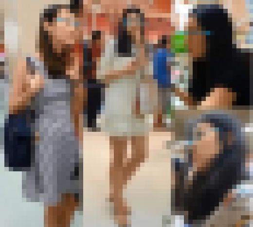 【大量パンチラ！】スーパーへ行ったらお姉さんのミニスカパンチラ天国で買い物どころではなくなってしまったんだがwwwww　サンプル画像1