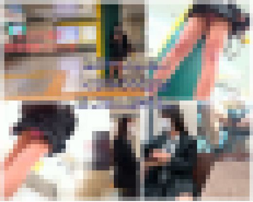 【危険作25前編】ノリ良い今どきのKちゃんにキモイを連呼されながら大量お口に発射！　サンプル画像1