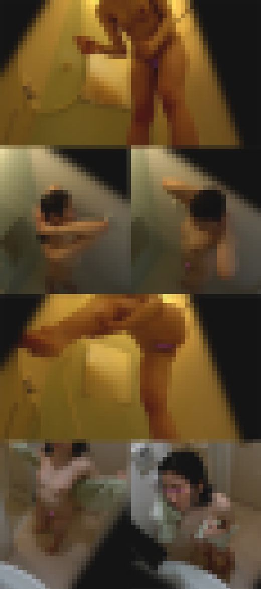 激シコ注意 透明感抜群 一人暮らしの黒髪美人JD 処理された無毛まんこからフルフル揺れるちいさな膨らみまでガチ盗撮 サンプル画像3