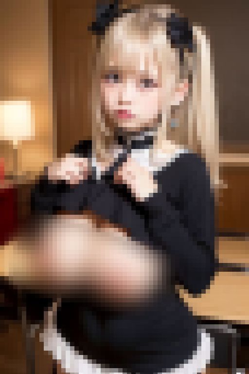 ☆地雷系超乳露出☆ゴシック系コンカフェ爆乳ギャル画像集Vol.1　サンプル画像2