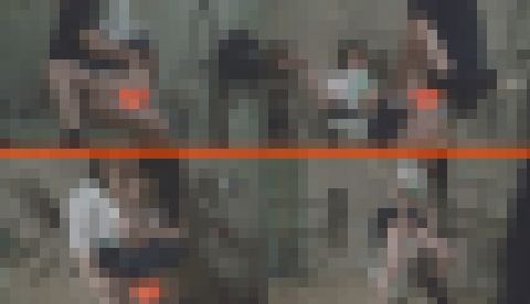 夏盛り女子○生【23】派手な下着の色白スタイル抜群ピチピチ女子○生!生でズボズボハメられちゃってエッチな声が~! サンプル画像2