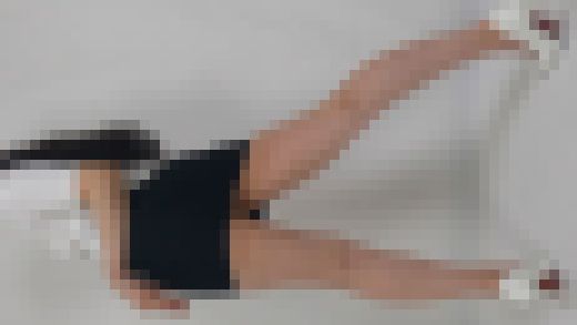 アラサーOLセクシー撮影会プラクティス最終第5弾!タイトミニ,デニムミニ+黒下着　サンプル画像3