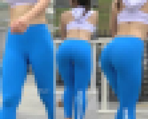 【音あり高画質】ジム帰りのプリ尻乳揺れ美人　サンプル画像3