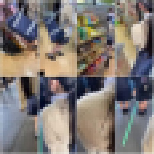 [電車痴〇/声あり]黒髪制服Kに乗って数十秒で即痴かん。完堕ちしたあとお買い物。窃触記録映像14(上）　サンプル画像1