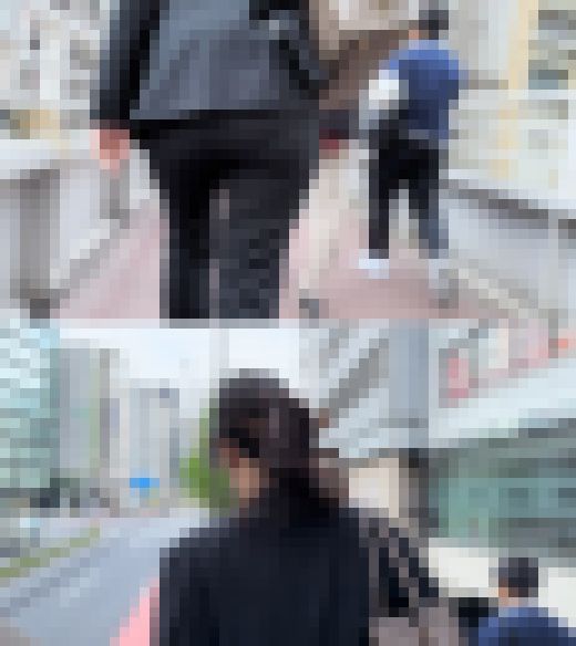 歩行記録0078「デカ尻ぱつぱつパンツの眼鏡OL」 サンプル画像3