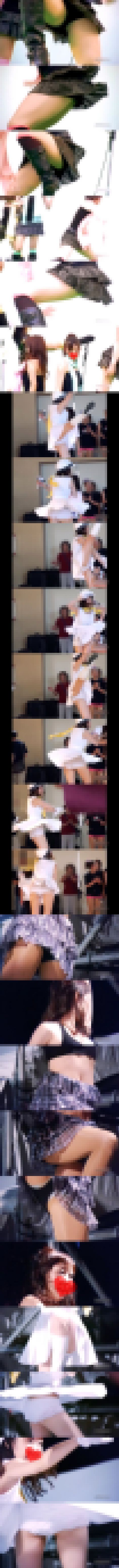 マイナー(非有名)アイドル達のミニコンサート。パンティやアンスコ…　サンプル画像1