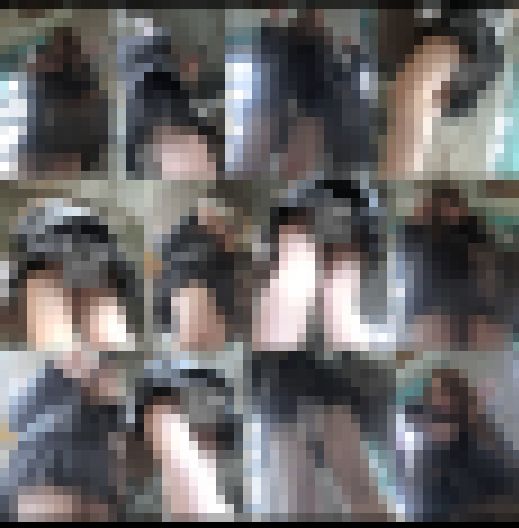 駅内にて神スタイル美女が前屈みして生尻モロ出しパンチラ！めくり&パンチラ盗撮動画FHD　サンプル画像2