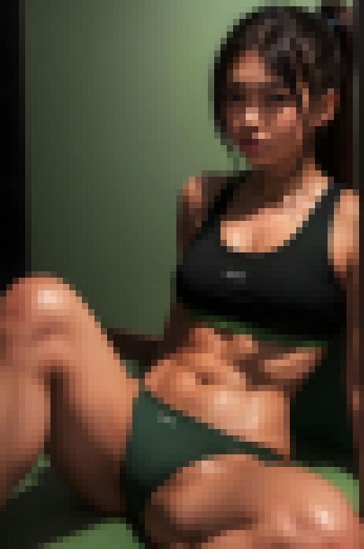 リアルAI女子学生②　エロスポ女子の挑発　サンプル画像3