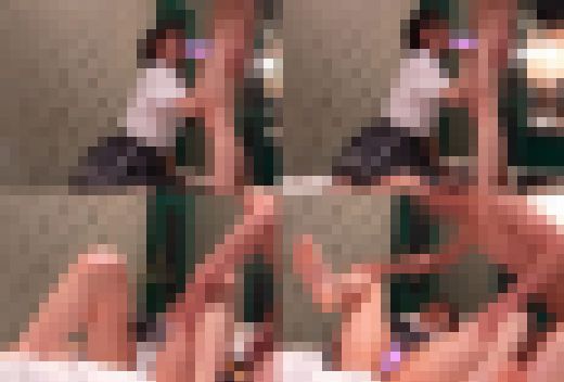 (再販商品) (個人撮影) 露利の地下アイドル、制服コスプレやってもらいました　サンプル画像3