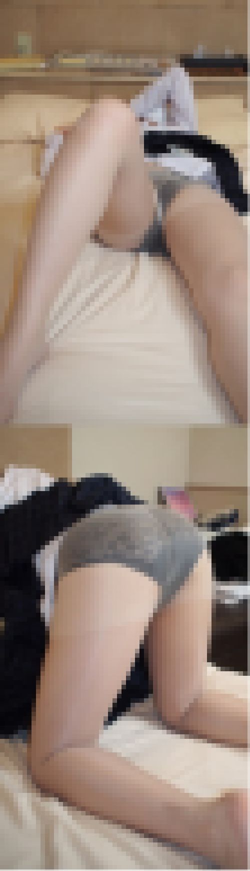 カワイ子ちゃん💛10代の学生さん💛⑦(制服+肌色スト+黒タイツ)100枚 サンプル画像1