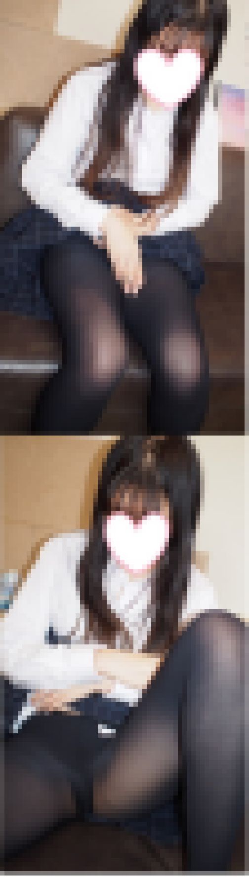 カワイ子ちゃん💛10代の学生さん💛⑦(制服+肌色スト+黒タイツ)100枚 サンプル画像3