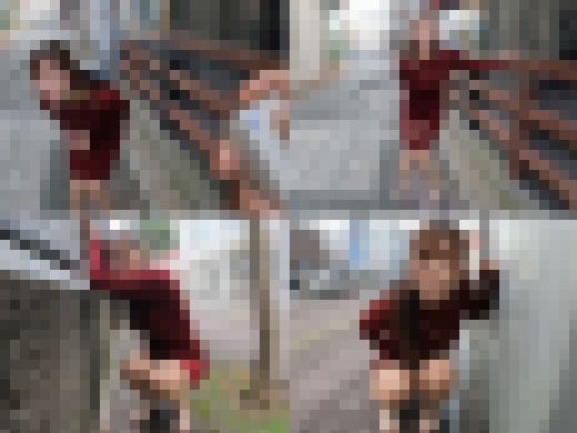 【みたび登場の変態露出狂】ふんわかF乳トリマー痴女29歳/駅近リモバイ散歩/カラオケ店でバレ必至の生ハメ【個撮】 サンプル画像1