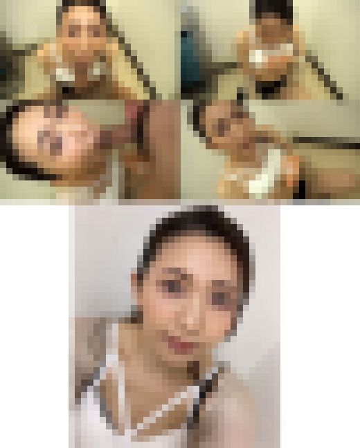 個撮）高級美人妻【Gカップ美巨乳】見つめるフェラ顔がエロ過ぎる！ヨダレ垂らしてネットリ濃厚フェラチオ【口内発射】　サンプル画像3