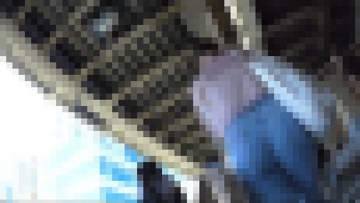 【ドッグアイ】お団子頭のデニムっ娘 サンプル画像1