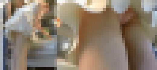 お姉さんピンクのパ○ティーが丸見えですよww高画質！レース柄までくっきり☆　サンプル画像1