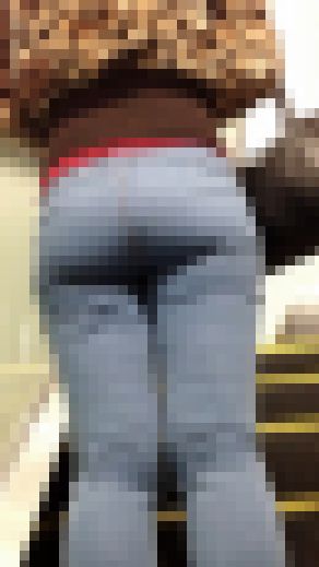 むちむちド派手ギャルのデニム尻 サンプル画像2