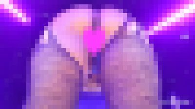 【デカ尻】Tフロント正面から観察(ピンク・青)　サンプル画像3